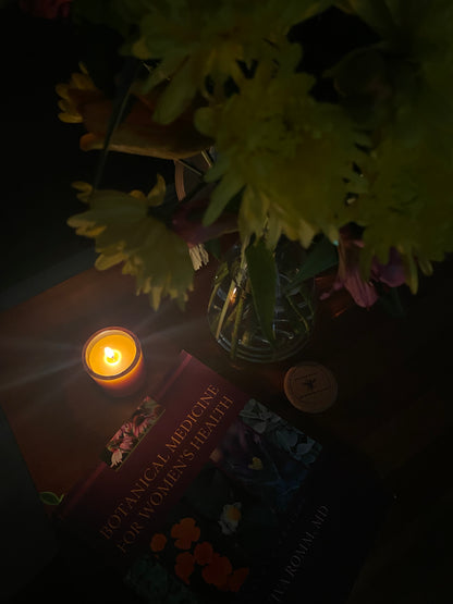 Matte Amber Jar Candle - 100% Florida Beeswax